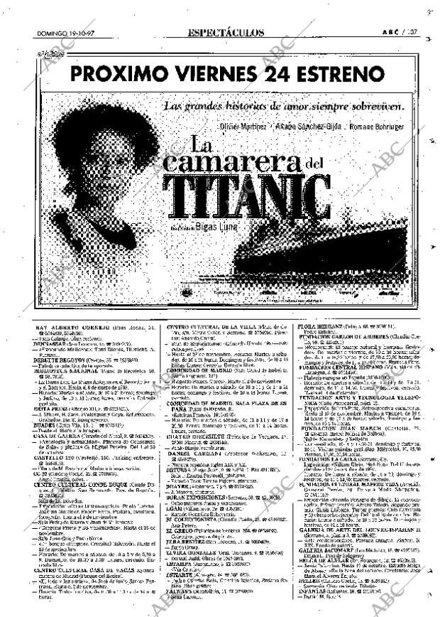 ABC MADRID 19-10-1997 página 107