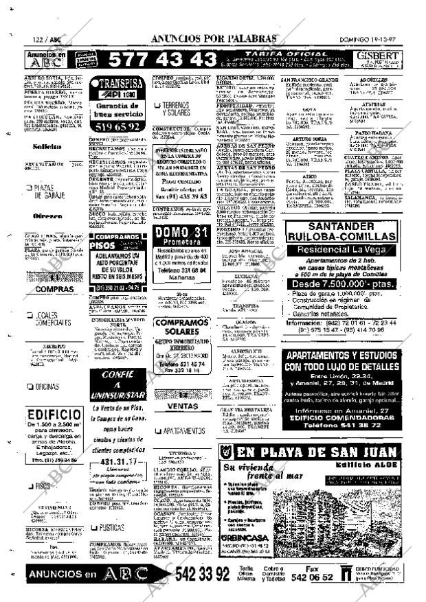 ABC MADRID 19-10-1997 página 122