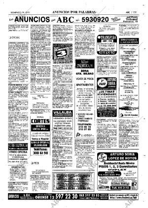 ABC MADRID 19-10-1997 página 129
