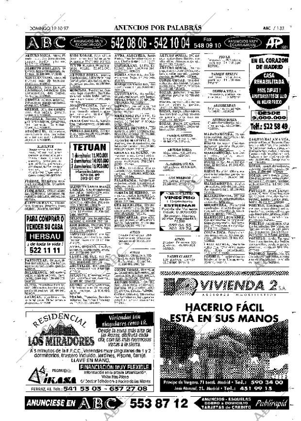 ABC MADRID 19-10-1997 página 133