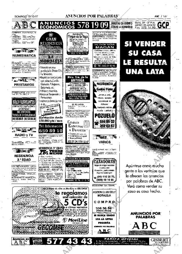 ABC MADRID 19-10-1997 página 147