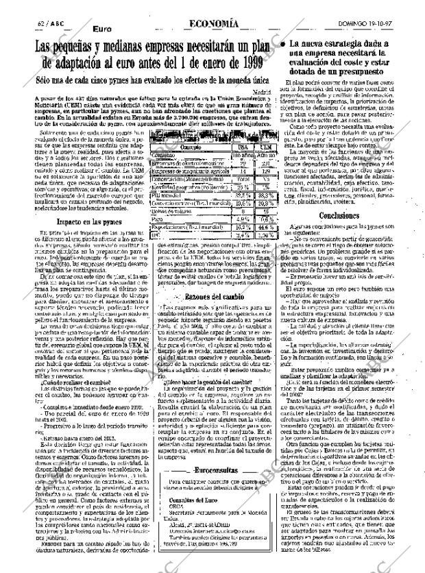 ABC MADRID 19-10-1997 página 62