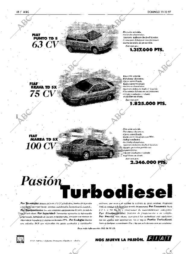 ABC MADRID 19-10-1997 página 68