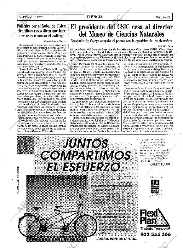 ABC MADRID 19-10-1997 página 71