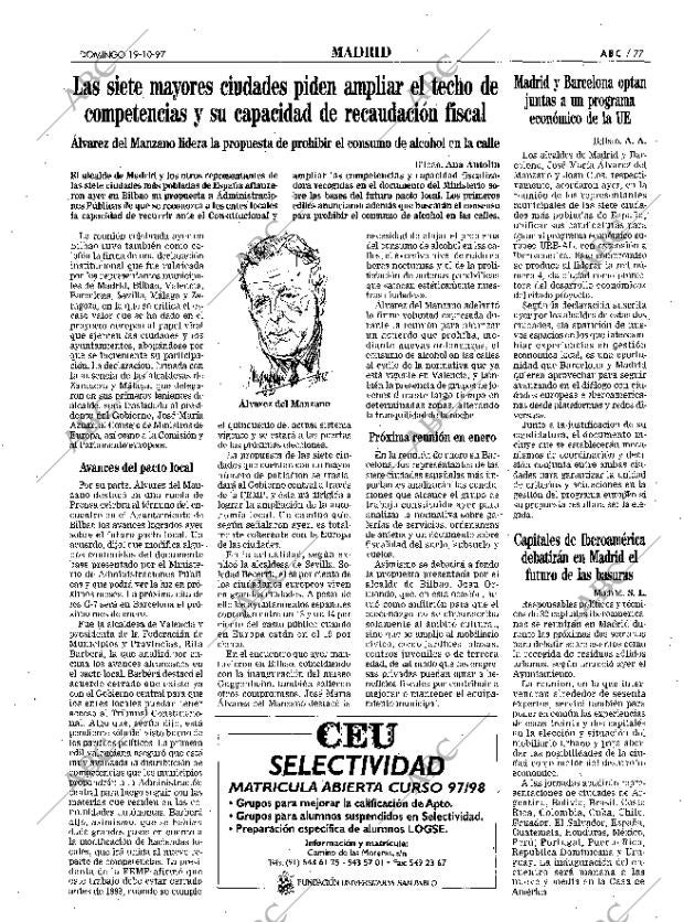 ABC MADRID 19-10-1997 página 77