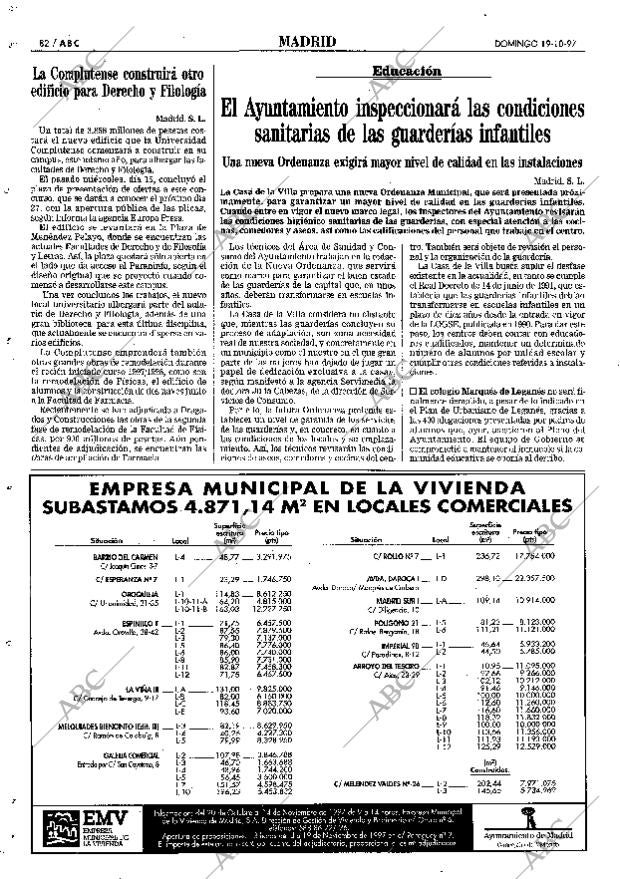 ABC MADRID 19-10-1997 página 82