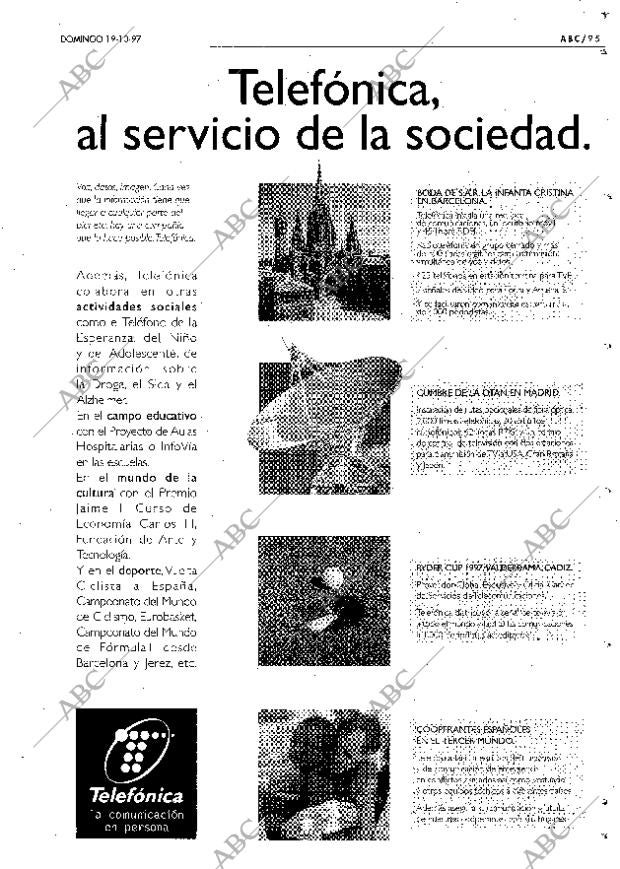ABC MADRID 19-10-1997 página 95