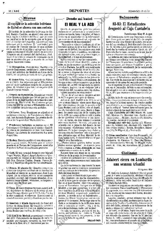 ABC MADRID 19-10-1997 página 96