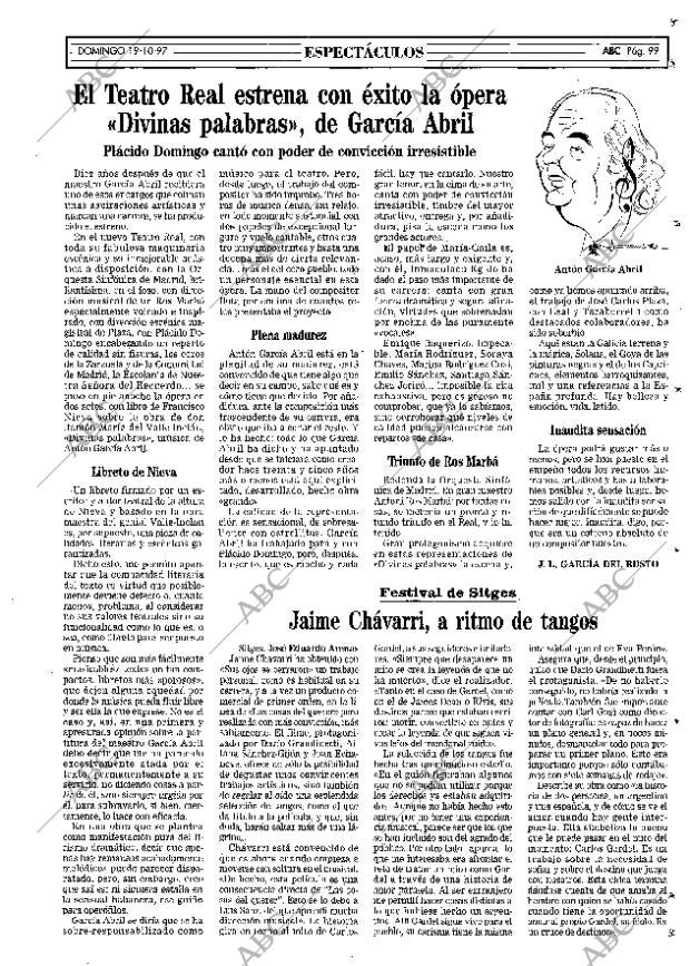 ABC MADRID 19-10-1997 página 99