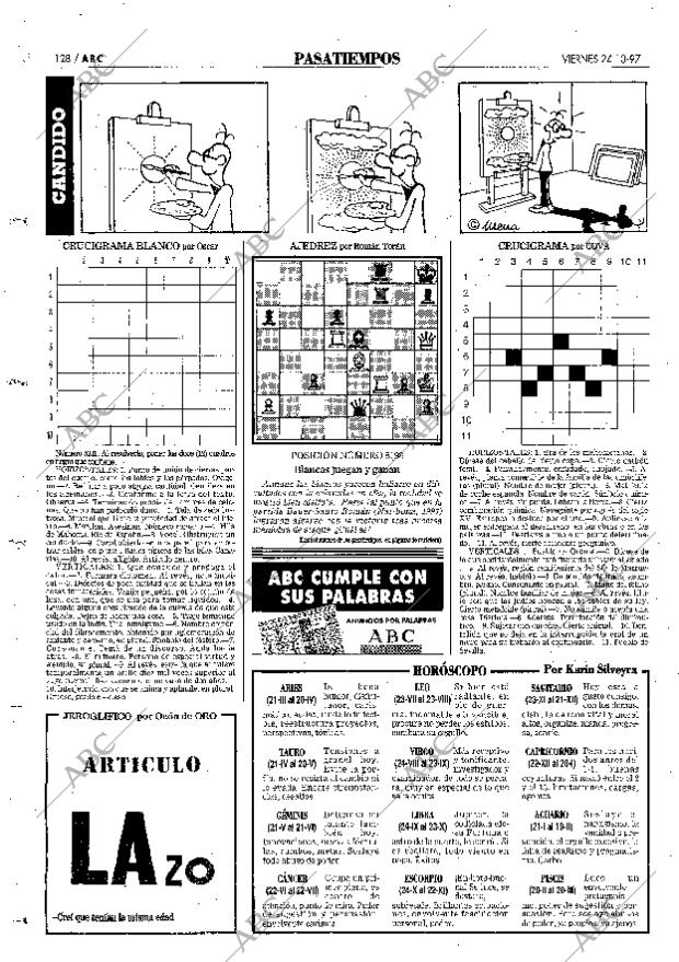 ABC MADRID 24-10-1997 página 128