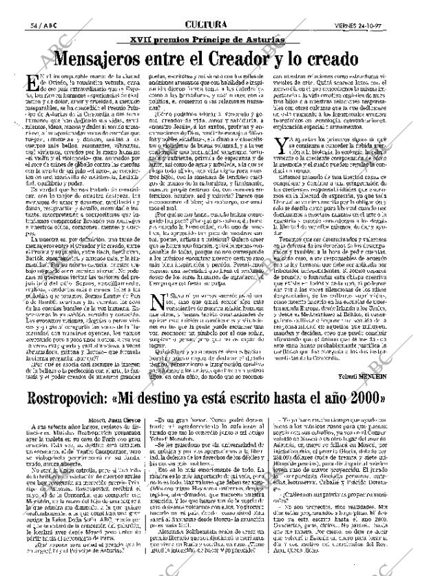 ABC MADRID 24-10-1997 página 54