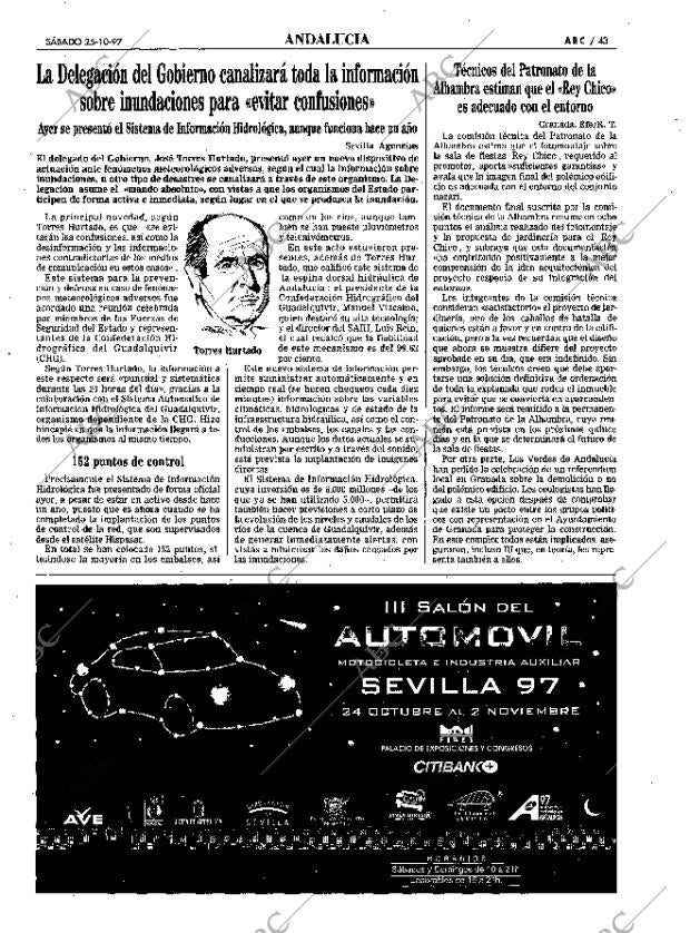 ABC SEVILLA 25-10-1997 página 43