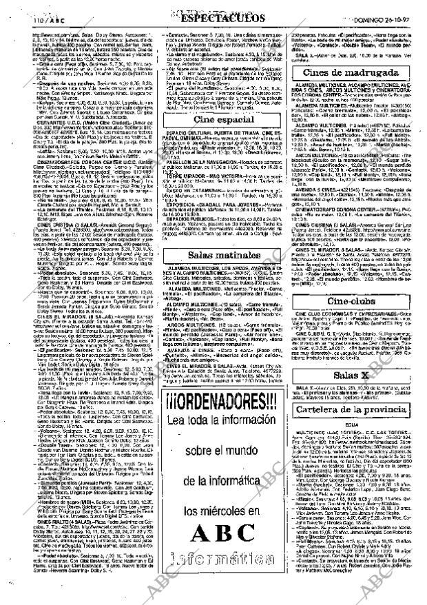 ABC SEVILLA 26-10-1997 página 110
