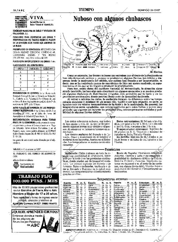 ABC SEVILLA 26-10-1997 página 58