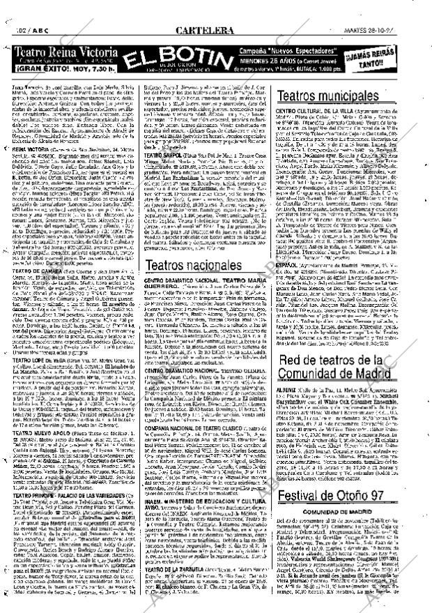 ABC MADRID 28-10-1997 página 102