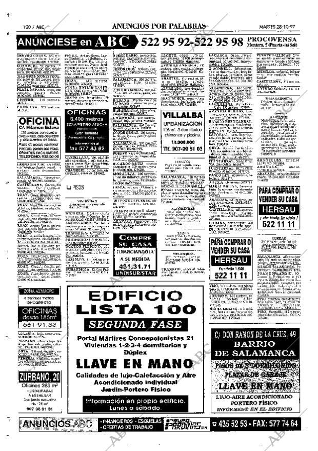 ABC MADRID 28-10-1997 página 120