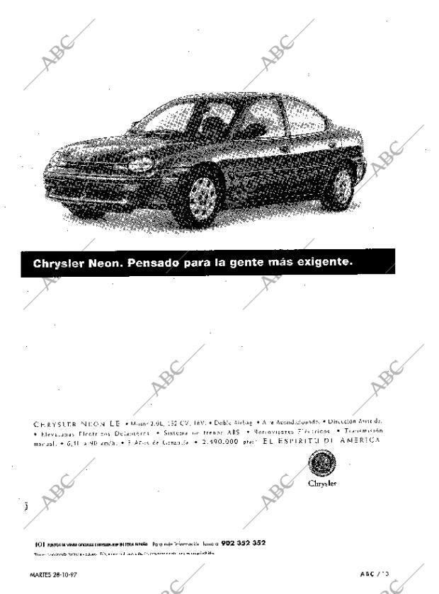 ABC MADRID 28-10-1997 página 13