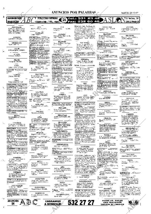 ABC MADRID 28-10-1997 página 130