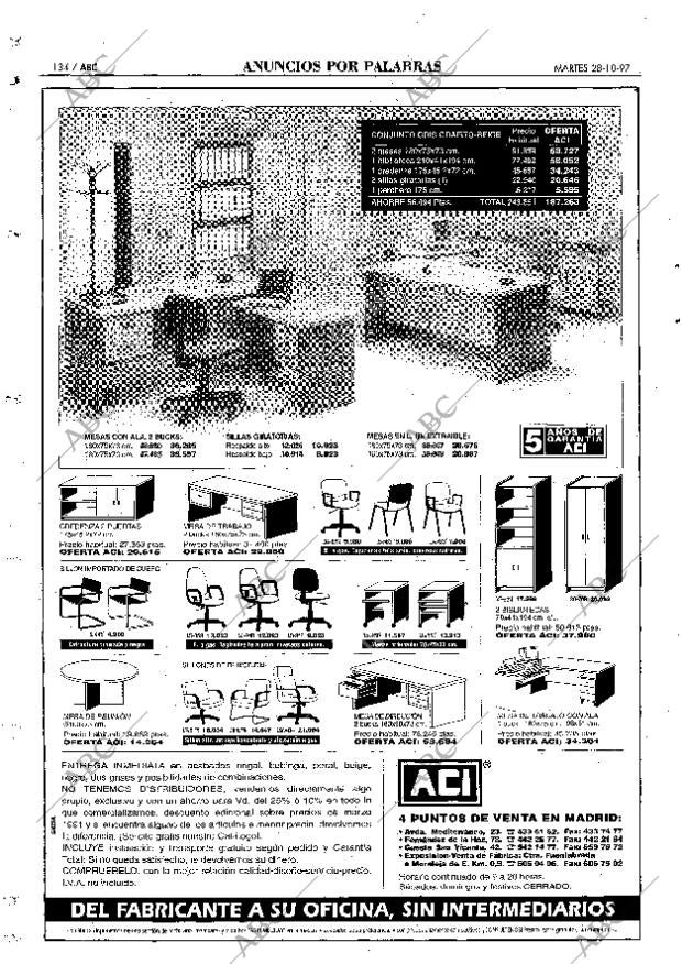 ABC MADRID 28-10-1997 página 134