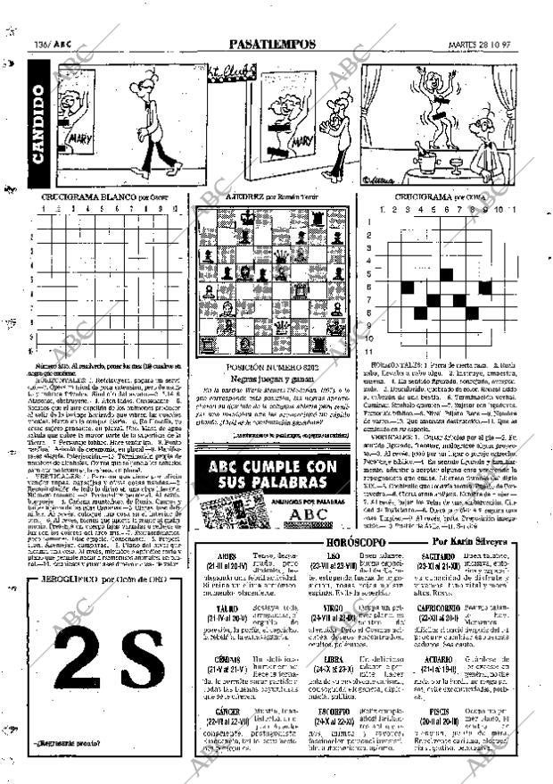 ABC MADRID 28-10-1997 página 136