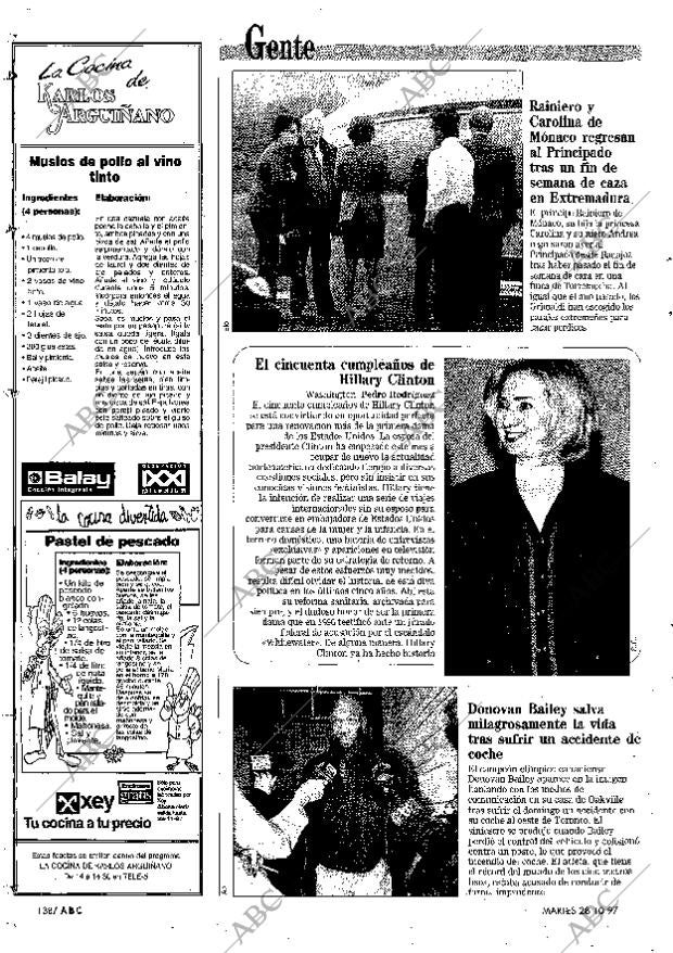 ABC MADRID 28-10-1997 página 138