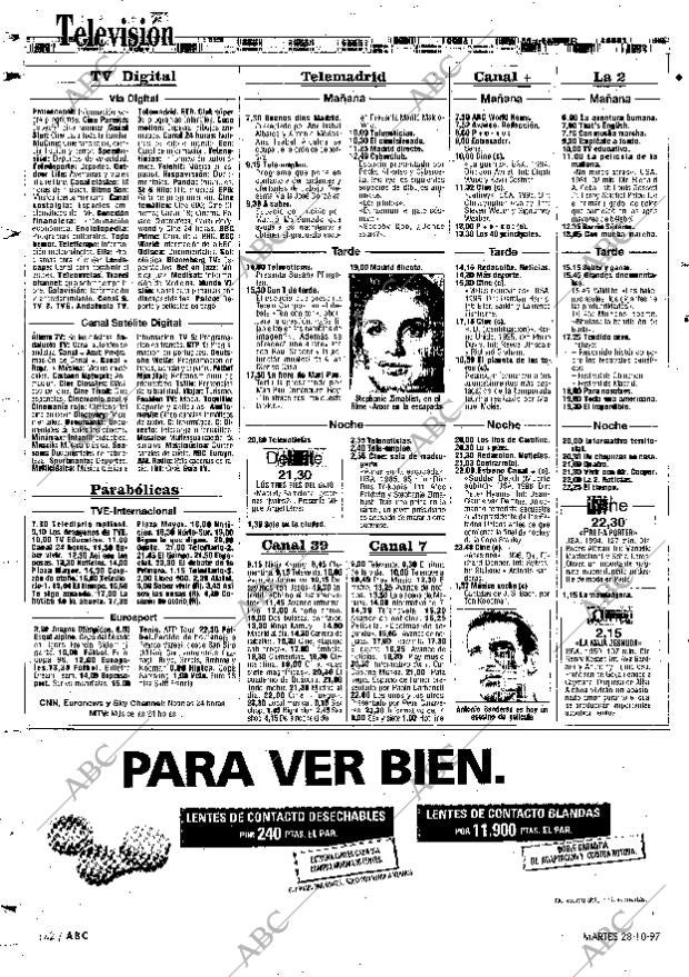 ABC MADRID 28-10-1997 página 142