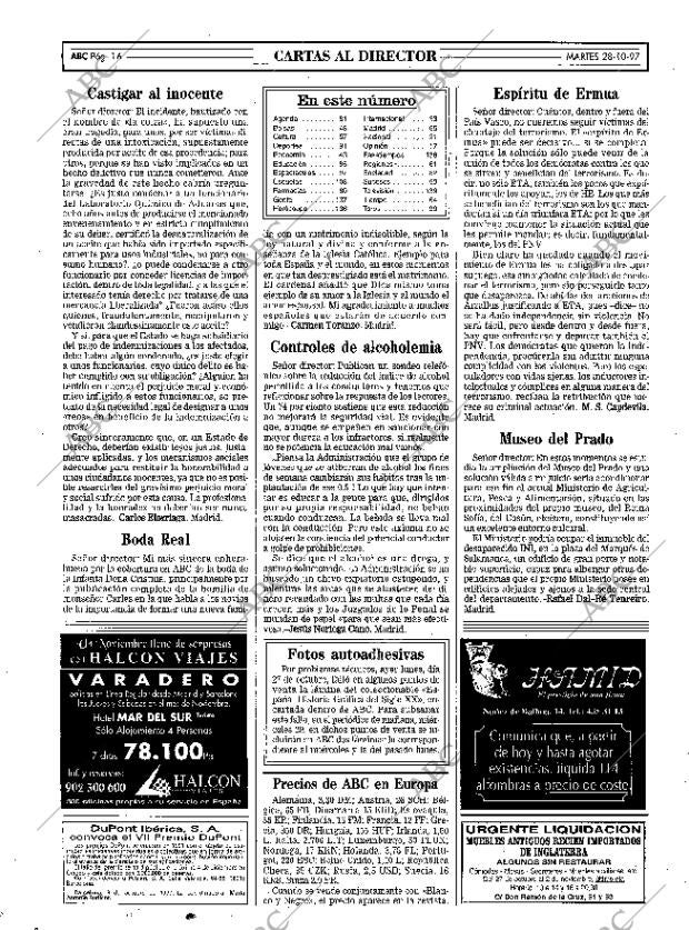 ABC MADRID 28-10-1997 página 16