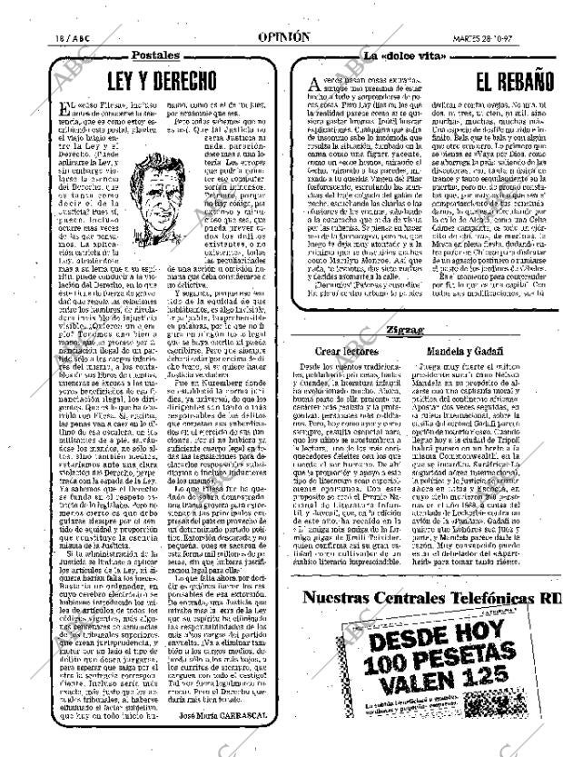ABC MADRID 28-10-1997 página 18