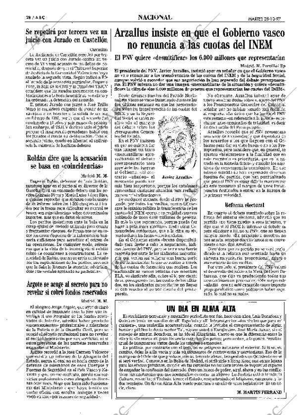 ABC MADRID 28-10-1997 página 28
