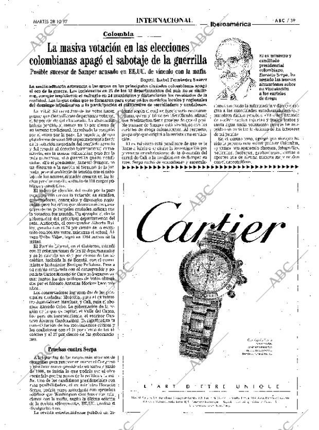 ABC MADRID 28-10-1997 página 39