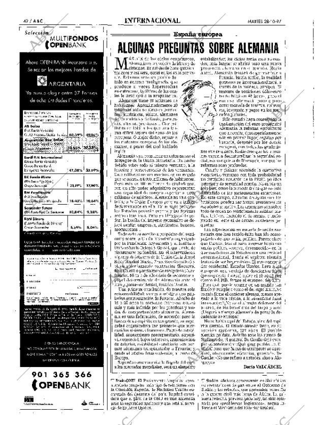 ABC MADRID 28-10-1997 página 42