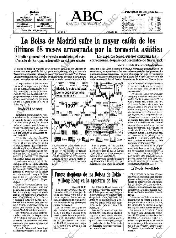ABC MADRID 28-10-1997 página 43