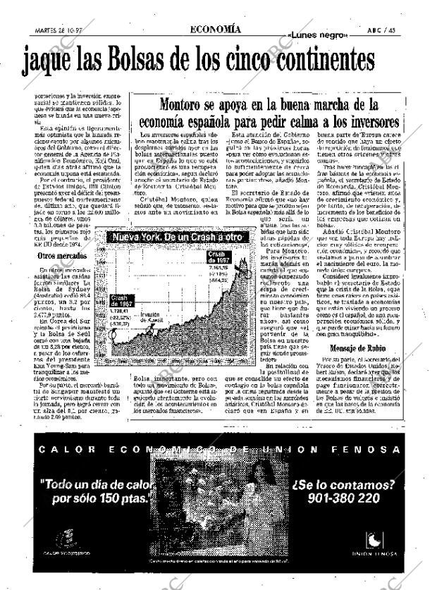 ABC MADRID 28-10-1997 página 45