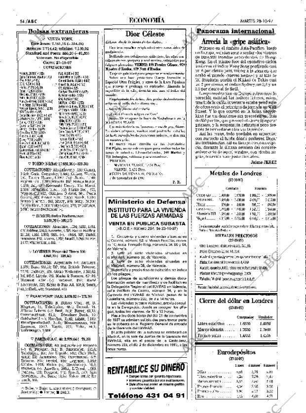 ABC MADRID 28-10-1997 página 54