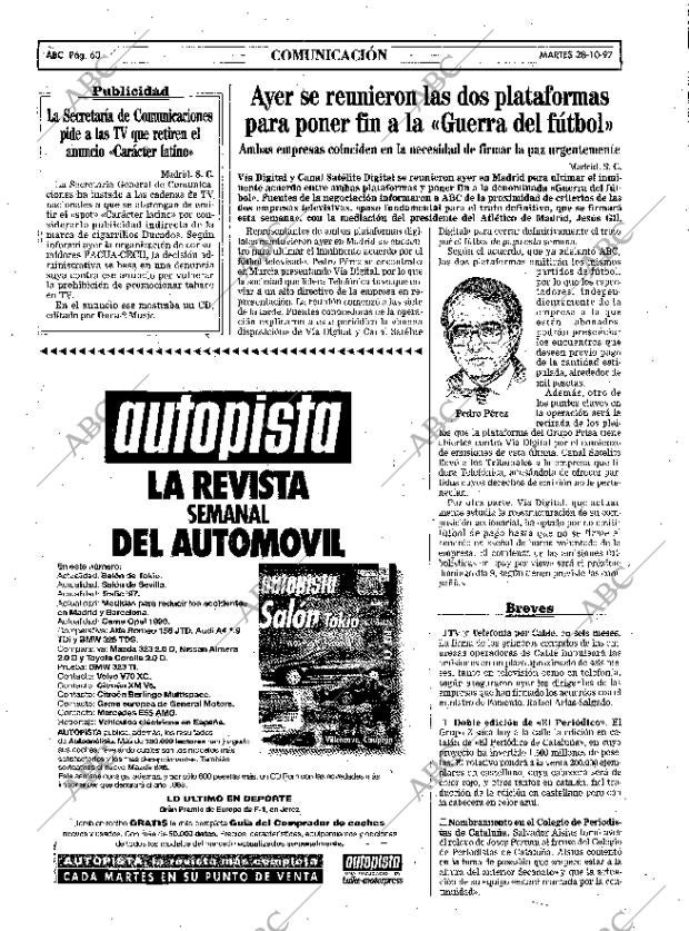 ABC MADRID 28-10-1997 página 60