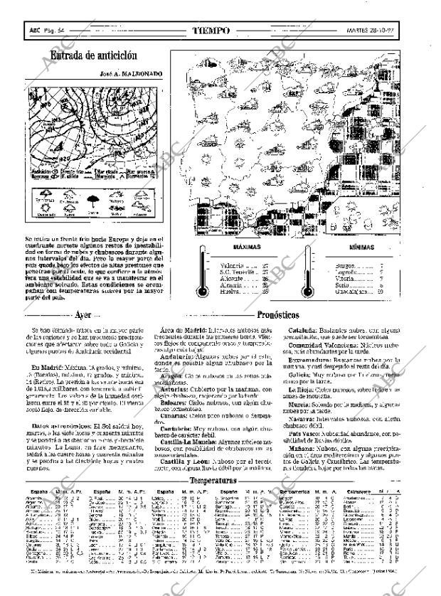 ABC MADRID 28-10-1997 página 64