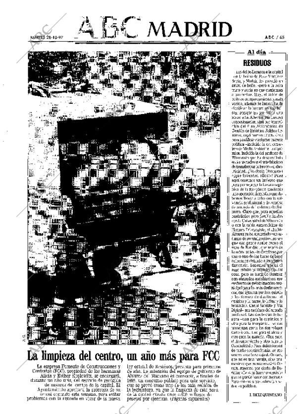 ABC MADRID 28-10-1997 página 65