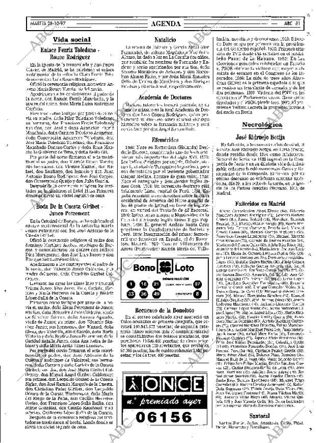 ABC MADRID 28-10-1997 página 81