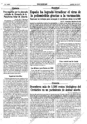 ABC MADRID 28-10-1997 página 84
