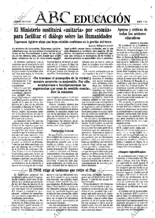 ABC MADRID 28-10-1997 página 85