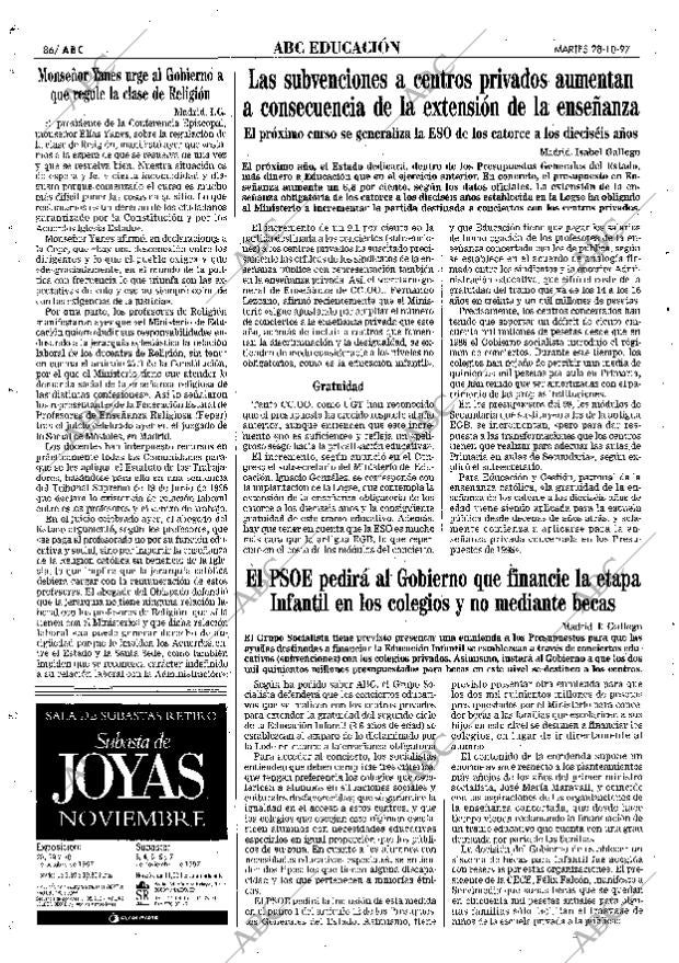 ABC MADRID 28-10-1997 página 86