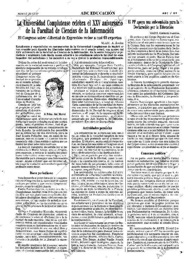 ABC MADRID 28-10-1997 página 89