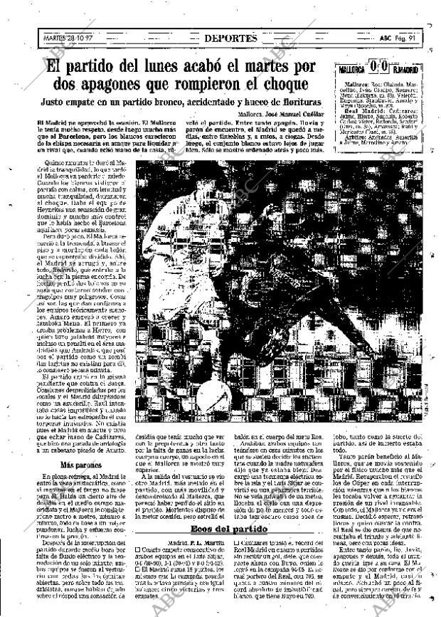 ABC MADRID 28-10-1997 página 91