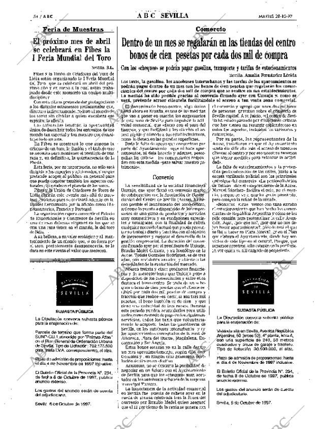 ABC SEVILLA 28-10-1997 página 54