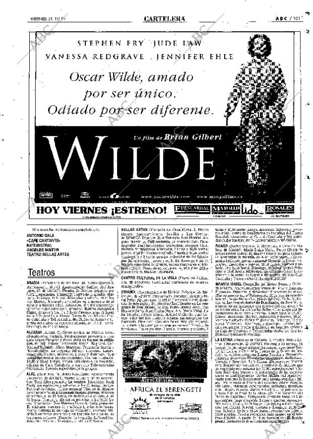 ABC MADRID 31-10-1997 página 101