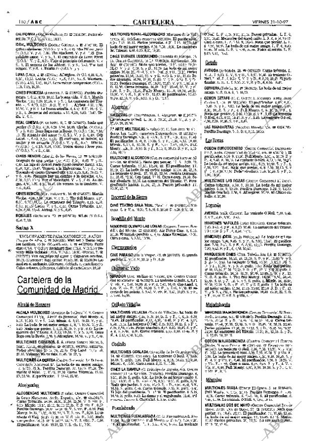 ABC MADRID 31-10-1997 página 110