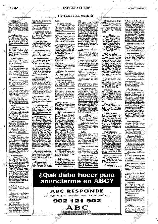 ABC MADRID 31-10-1997 página 112