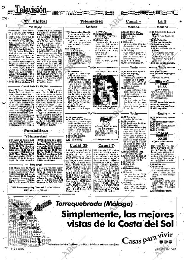 ABC MADRID 31-10-1997 página 142