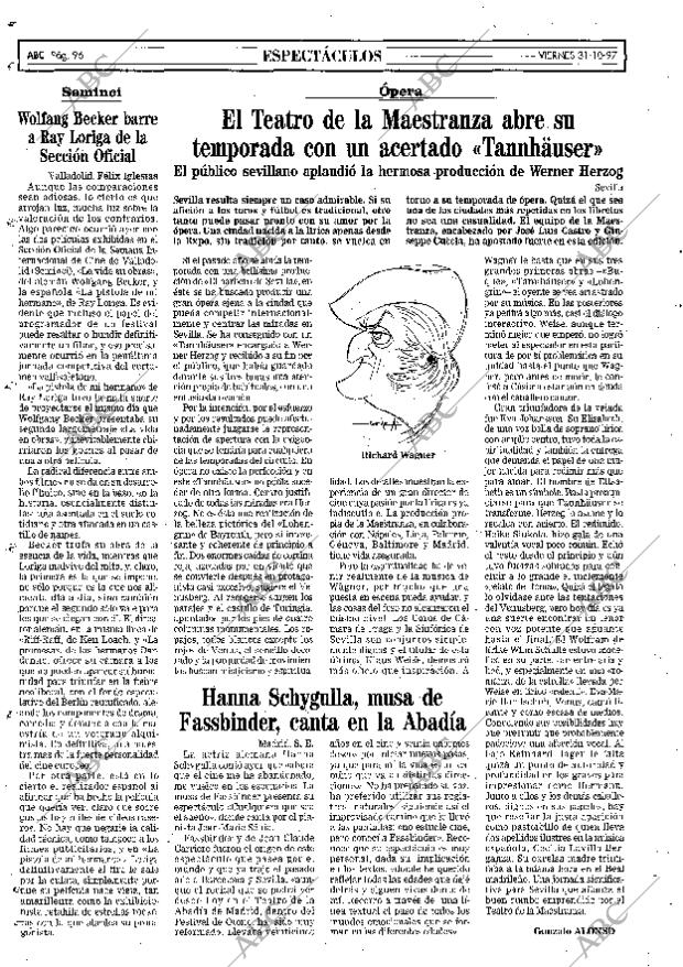 ABC MADRID 31-10-1997 página 96