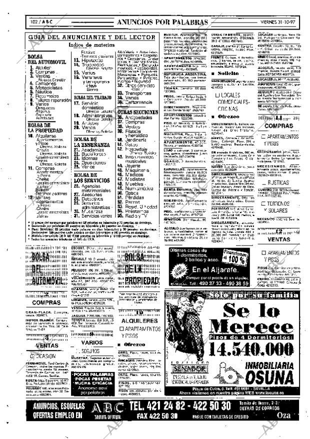 ABC SEVILLA 31-10-1997 página 102